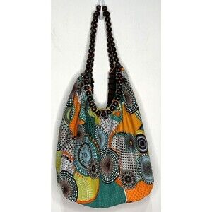 Amici Accessories Hobo Purse Beaded Handle